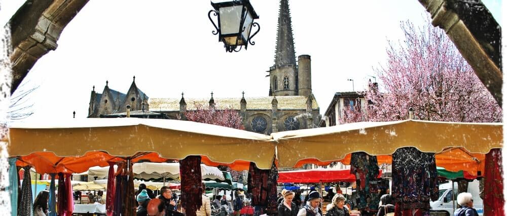 Marché de Mirepoix - sous la Halle