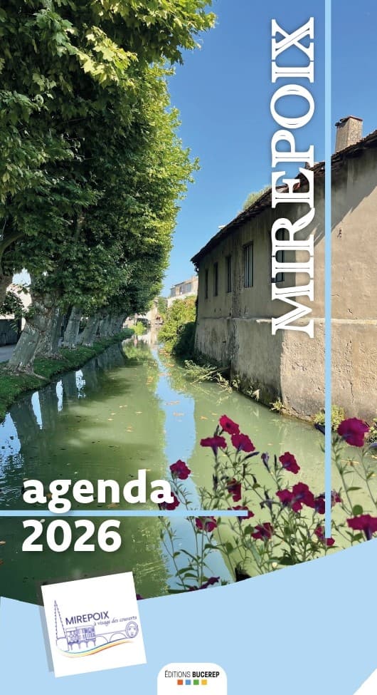 Couverture agenda 2026 Mirepoix